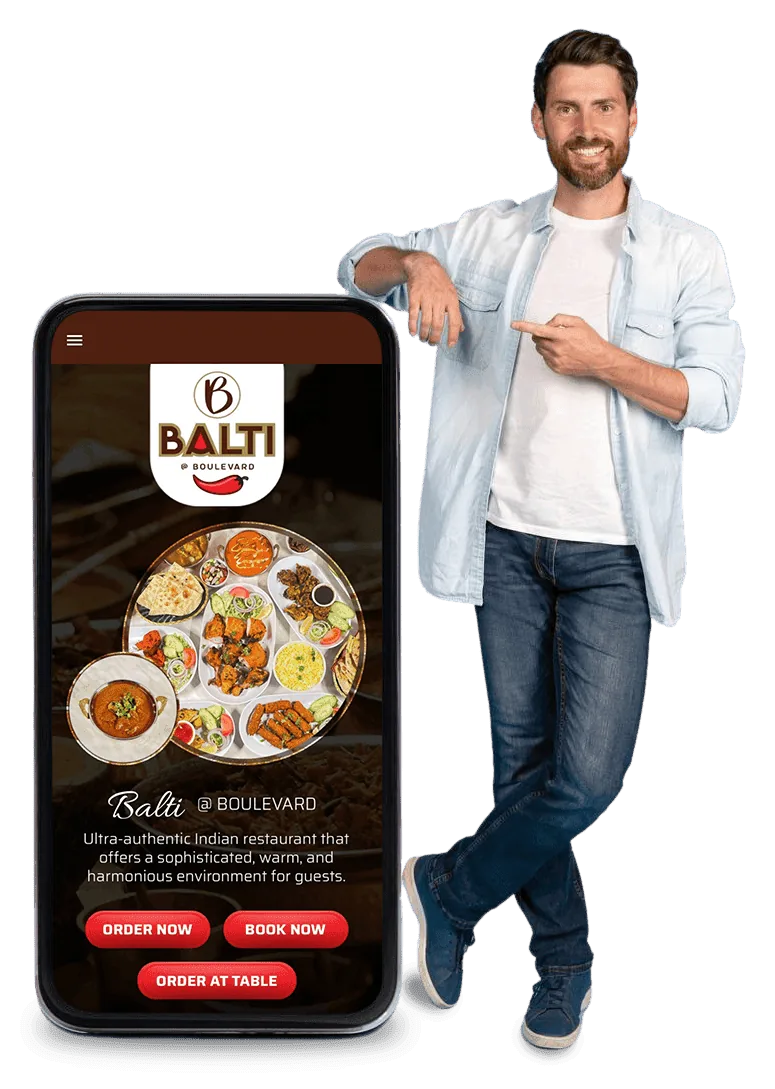 A MAC-built restaurant ordering app